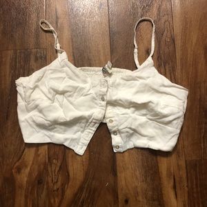 Ivory Crop Top